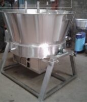 STEAM SCRAPPER ROTATING KHOA MACHINE